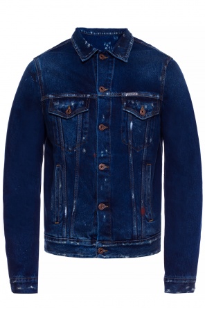 Denim jacket with logo, zdjęcie 1 Denim jacket with logo od Off White